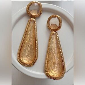Gold Drop Dangle Earrings Trendy Jewelry
